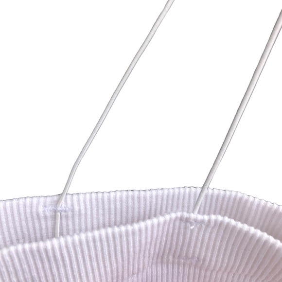 H&M SWS essentials small white tube top - Picture 5 of 7